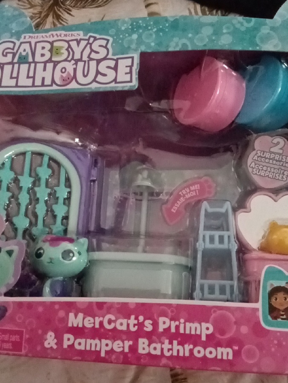 MerCats Primp Pamper Bathroom Set